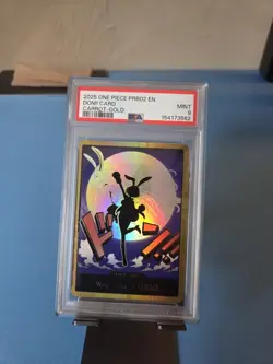 2025 One Piece Prb02 En Don!! Card Carrot-gold Psa MINT 9 - Image 1