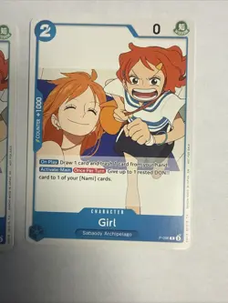 3xone Piece Pre Release Promo Girl P-096 Sealed Card Pack - OP14 - One Piece TCG - Image 4