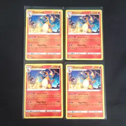 Lot of 4 Charizard 025/185 Rare Vivid Voltage Pokemon Trading Card Game TCG - Image 1