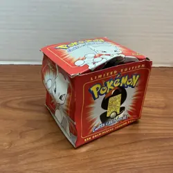 NIB Sealed 1999 Mewtwo Pokemon 23K Burger King Gold Plated Card Box Damage - Image 5