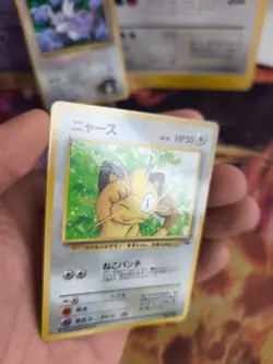 Pokemon Karte Card Holo Meowth Mauzi Gameboy Promo 1997 Rare japanese NM - Image 2