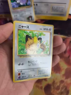 Pokemon Karte Card Holo Meowth Mauzi Gameboy Promo 1997 Rare japanese NM - Image 5