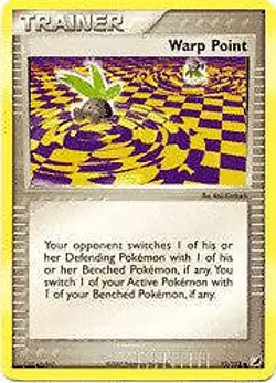 Pokemon EX Unseen Forces 93/115 Card - Warp Point - Image 1