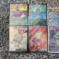 Pokemon TCG Mixed Set Full Art Ex Holo foil lot 16 cards - Image 2