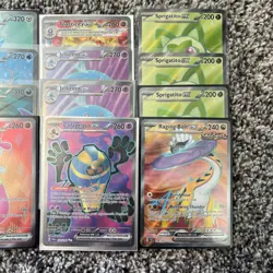 Pokemon TCG Mixed Set Full Art Ex Holo foil lot 16 cards - Image 3
