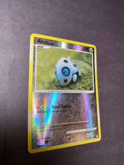 Aron 71/123 Reverse Holo Pokemon TCG Card 2007 Mysterious Treasures - Image 2