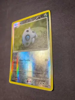 Aron 71/123 Reverse Holo Pokemon TCG Card 2007 Mysterious Treasures - Image 3