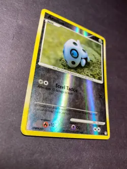 Aron 71/123 Reverse Holo Pokemon TCG Card 2007 Mysterious Treasures - Image 4