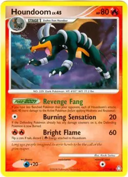 Pokemon Legends Awakened Uncommon Card - Houndoom 57/146 - Image 1