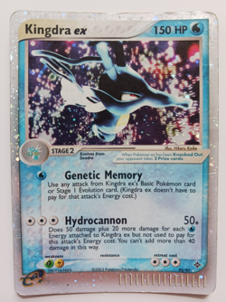Kingdra ex Pokemon Card Holo Ultra Rare 92/97 EX Dragon E Reader Vintage HP - Image 1