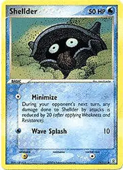 Pokemon EX Fire Red & Leaf Green 79/112 Shellder Card - Image 1