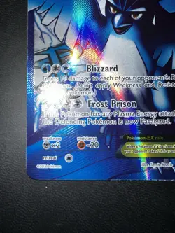 Pokemon Articuno EX 132/135 Team Plasma Storm Holo Ultra Rare Full Art Card - Image 5