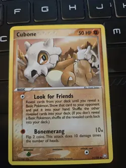 CUBONE 51/109 - NON-Holo - EX Team Rocket Returns - Pokemon Card - LP - Image 1