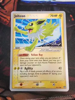 Jolteon Star - 2007 (Tom Roos) - World Championship Decks (WCD) Pokemon Card - Image 1
