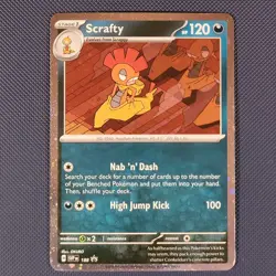 Scrafty 188 - Scarlet & Violet - Promo Holo Pokemon Card - M / NM - Image 1