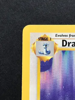Dragonair 18/102 Base Set Rare - Vintage Pokemon Card WOTC 1999 - Played - Image 3