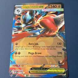 Mega Lucario ex 012 Jumbo Cards Holo - Image 1