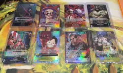 One Piece TCG Alt Arts/ Parallel / Leaders Card Lot - Image 1