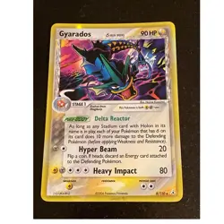 Pokemon Gyarados (Delta Species) 8/110 Holo Rare Card Holon Phantoms 2006 - Image 1