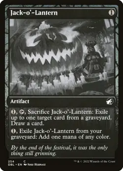 [MTG] Jack-o'-Lantern (254) (DBL) NM - Image 1
