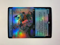 Haughty Djinn (Extended Art) 394 MTG Dominaria United Foil - Image 1