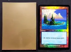 Island Mtg Urzas Saga Lp Rare Foil 🔥 - Image 1
