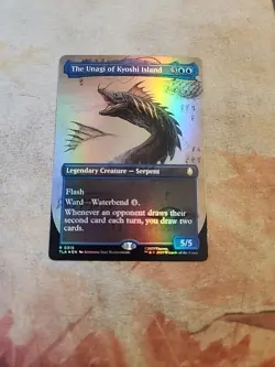The Unagi Of Kyoshi Island Borderless Foil Avatar The Last Airbender MTG NM - Image 1