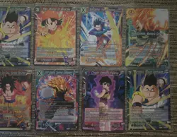 Dragon Ball Super Card Game TCG SR Card Lot. Condition Nrmt+ - Image 1
