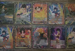 Dragon Ball Super Card Game TCG SR Card Lot. Condition Nrmt+ - Image 2