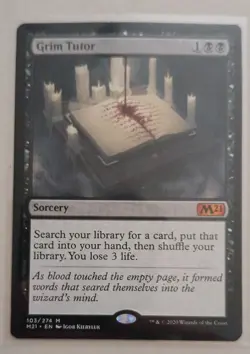 Grim Tutor Core Set 2021 Regular - Image 1