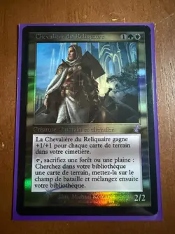 MTG Time Spiral Remastered Knight of the Reliquary Foil French - Image 1