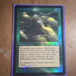 Mtg Evolutionary Leap Foil Time Spiral Remastered French - Image 1