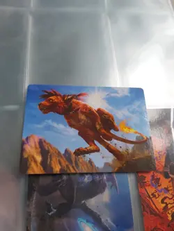 Mtg Red XIII Proud Warrior Art Series 30/53 - Image 1