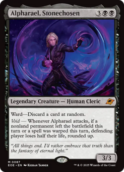 Alpharael, Stonechosen (FOIL) x1 - MTG Edge of Eternities EOE #87 - Image 1