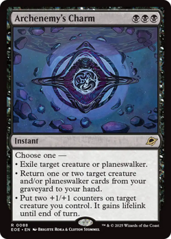 Archenemy's Charm (FOIL) x1 - MTG Edge of Eternities EOE #88 - Image 1