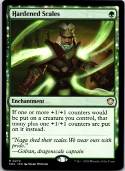 Hardened Scales 272 Commander: Secrets of Strixhaven Magic: The Gathering NM - Image 1