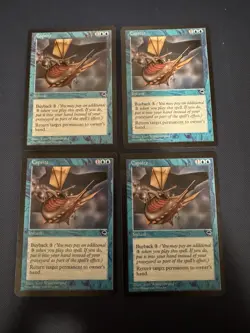 MTG - Magic The Gathering - Capsize X 4 - Tempest - NP/NM! - Image 1