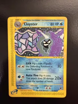 Pokemon Card - Cloyster Expedition Base Set 42/165 Rare - Image 1