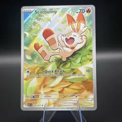 Scorbunny 225/217 Ascended Heroes Pokemon TCG Illustration Rare Holo NM - Image 1