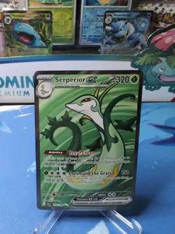Serperior ex - 156/086 - Pokemon Black Bolt Secret Rare NM - Image 1