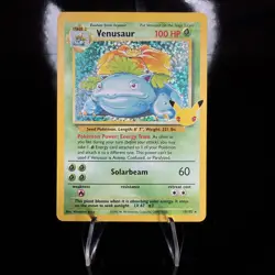 Venusaur 15/102 (Near Mint) Celebrations: Classic Collection Holo Pokemon Card - Image 1