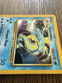 Pokemon TCG - Gyarados Base Set Holo Unlimited Rare 6/102 - Image 3
