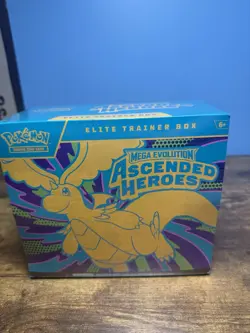 Pokemon Ascended Heroes Elite Trainer Box Factory Sealed - Image 1