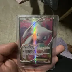 Mew EX 120/124 Ultra Rare Full Art Holo Dragons Exalted 120 HP Pokemon Card - Image 3