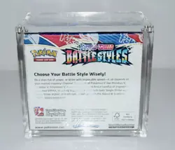 Pokemon TCG Sword & Shield Battle Styles Booster Box English with Acrylic case - Image 2