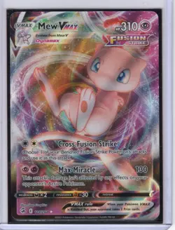pokemon fusion strike mew vmax 114/264 - Image 1