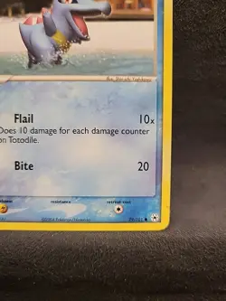 Totodile 79/101 Ex Hidden Legends Set Regular Non Holo Pokemon - Image 4