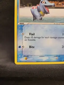 Totodile 79/101 Ex Hidden Legends Set Regular Non Holo Pokemon - Image 5