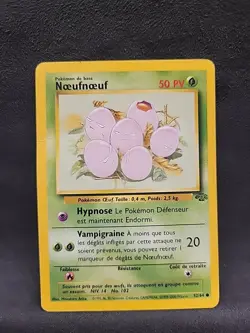 Exeggcute 52/64 Noeufboeuf French Jungle Set Common Non Holo Pokemon - Image 1