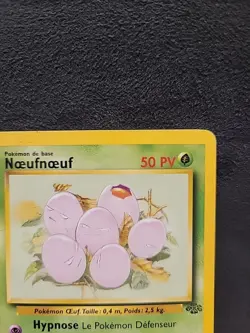 Exeggcute 52/64 Noeufboeuf French Jungle Set Common Non Holo Pokemon - Image 3